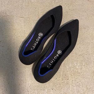 NEW black rothys slip ons size 9.5